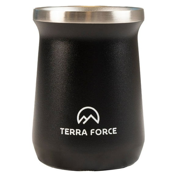 Vaso Matera Camping Negro