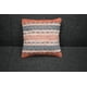 thumbnail image 1 of Cojin Deco Cojin Kilim Naranja Diseño Vintage 0,4x0,4 mts, 1 of 3