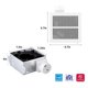 thumbnail image 2 of Ventilador de baño Tech Drive 50 CFM 1.0 Sone DC con motor blanco, 2 of 7