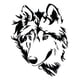 thumbnail image 1 of Decomural Wolf Woodland Animals WS-34077, 1 of 2