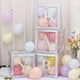 thumbnail image 1 of Set, Transparent Balloon Box, BABY Letter Party Decoration Supplies, Wedding Scene Layout Props (without Balloons), Birthday Balloons, Birthday Party Supplies, Party Decoration, Wedding Supplies, Wedd, 1 of 3