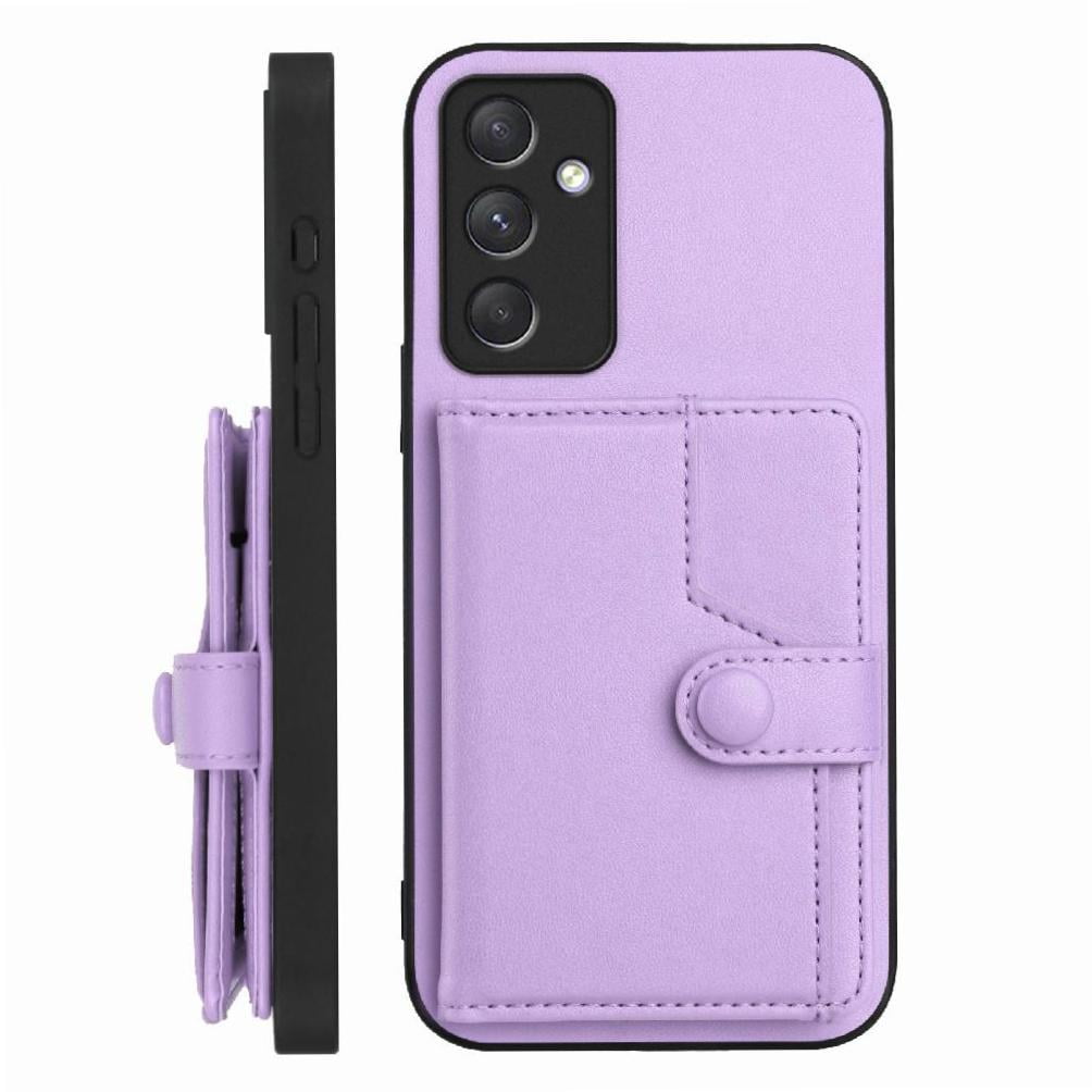 Foxdock Funda Para Samsung Galaxy A54 Con Bloqueo Rfid - Diseño Elegante Con Cierre De Botón