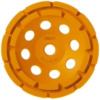Muela Abrasiva Dewalt Dw4777, Copa De Diamante De Doble Hilera, 125 Mm
