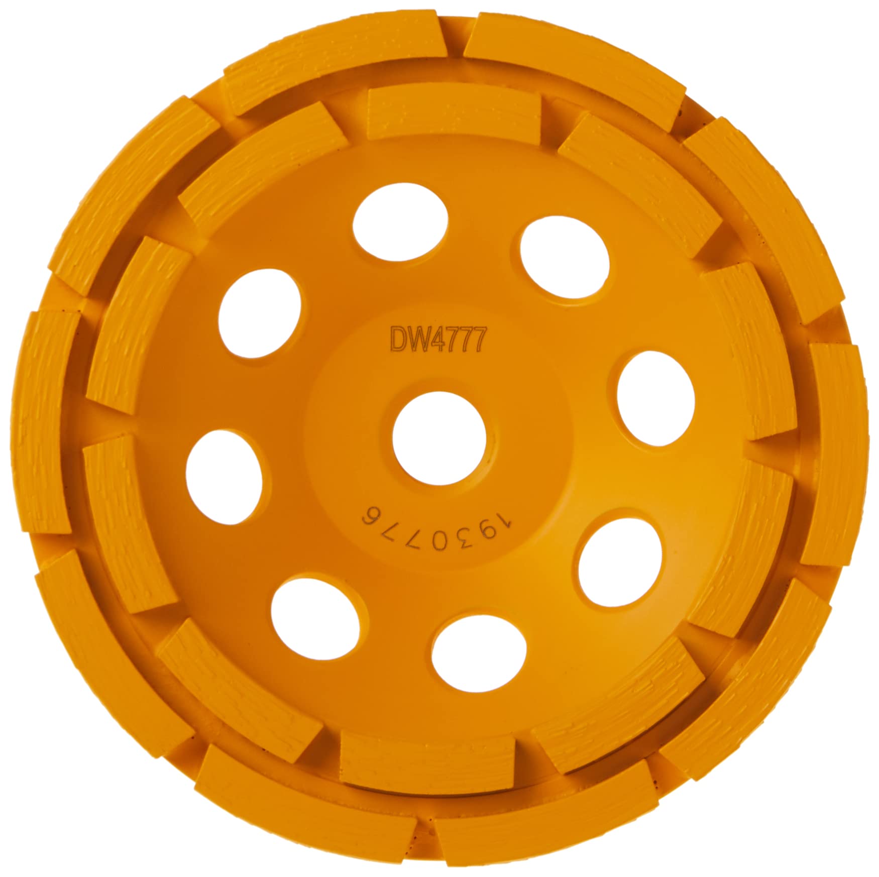 Muela Abrasiva Dewalt Dw4777, Copa De Diamante De Doble Hilera, 125 Mm