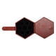 thumbnail image 1 of Caja De Dados Hexagonal, Soporte Organizador De Dados Para Juego De Dados, Juego De Mesa, Hogar, Marrón Oscuro, 1 of 5