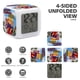 thumbnail image 3 of Daniel el Travieso theme 7 colors Alarm Clock Digital LED Alarm Clock Gifts for kids friends family, 3 of 6