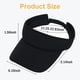 thumbnail image 2 of 2 sombreros con visera ajustable, con velcro y protección UV para deportes al aire libre para hombres, mujeres y adultos., 2 of 7