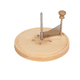 thumbnail image 1 of Rueda Curler de queso - Afitadora de queso, hoja afilada de acero inoxidable y base de madera para afeitar suave - adecuada para fiestas en el hogar, restaurantes, cafés y postres, 1 of 3