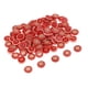 thumbnail image 1 of 100pcs 4 agujeros botones de madera botones decorativos para cardmaking bricolaje rojo, 1 of 5