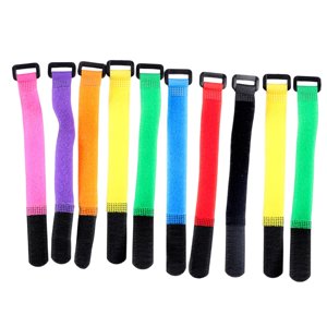 Bothyi - 10 Uds. Soportes Para Amarres De Cañas De Pescar, Ganchos Para Amarres De Alambre, Mangueras Para El Hogar, Centros De Datos