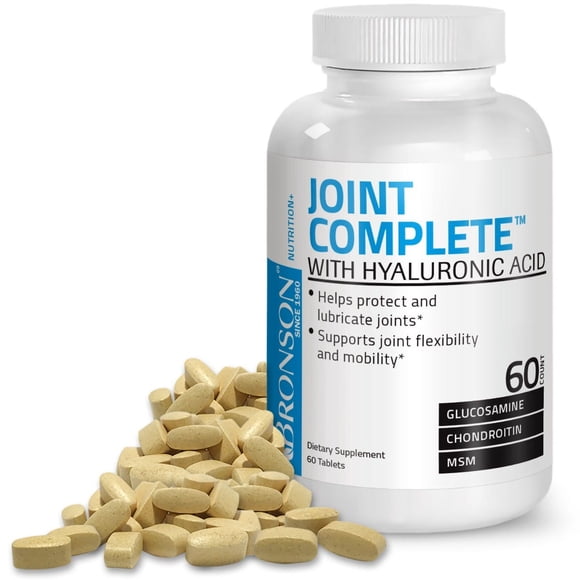 Suplemento Bronson Vitamins Joint Complete con ácido hialurónico