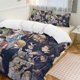 thumbnail image 1 of Hunter X Hunter Anime Home Bed 3-piece Set Classic Japanese Anime Polyester Wash Student Dormitory Set, 1 of 5