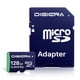 thumbnail image 1 of Tarjeta de memoria DIGIERA CT100 microSDXC 128GB UHS-I V30 4K UHD, 1 of 8