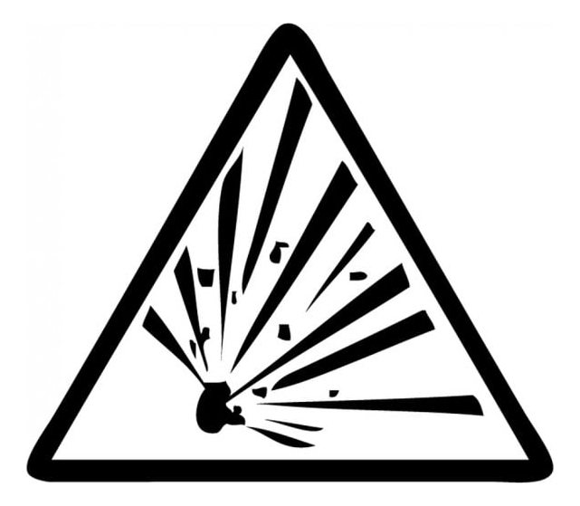 Rienda Libre Graphics - Decomural Explosive Symbol Science Ws-34587