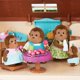 thumbnail image 5 of Toy Li'l Woodzeez La familia de monos O'Funnigan con libro de cuentos, 5 of 6