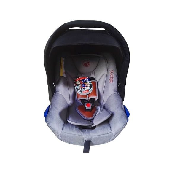 SILLA DE AUTO ZOE GRIS PLATA - NEGRO