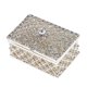 thumbnail image 1 of caja de almacenamiento hueco de diamantes de imitación baratijas plateadas imán caja del corchete decoración, 1 of 5