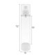 thumbnail image 2 of Botella de aerosol TRENDBOX, 120 ml, recargable, sin aire, para viajes, paquete de 6, 2 of 5