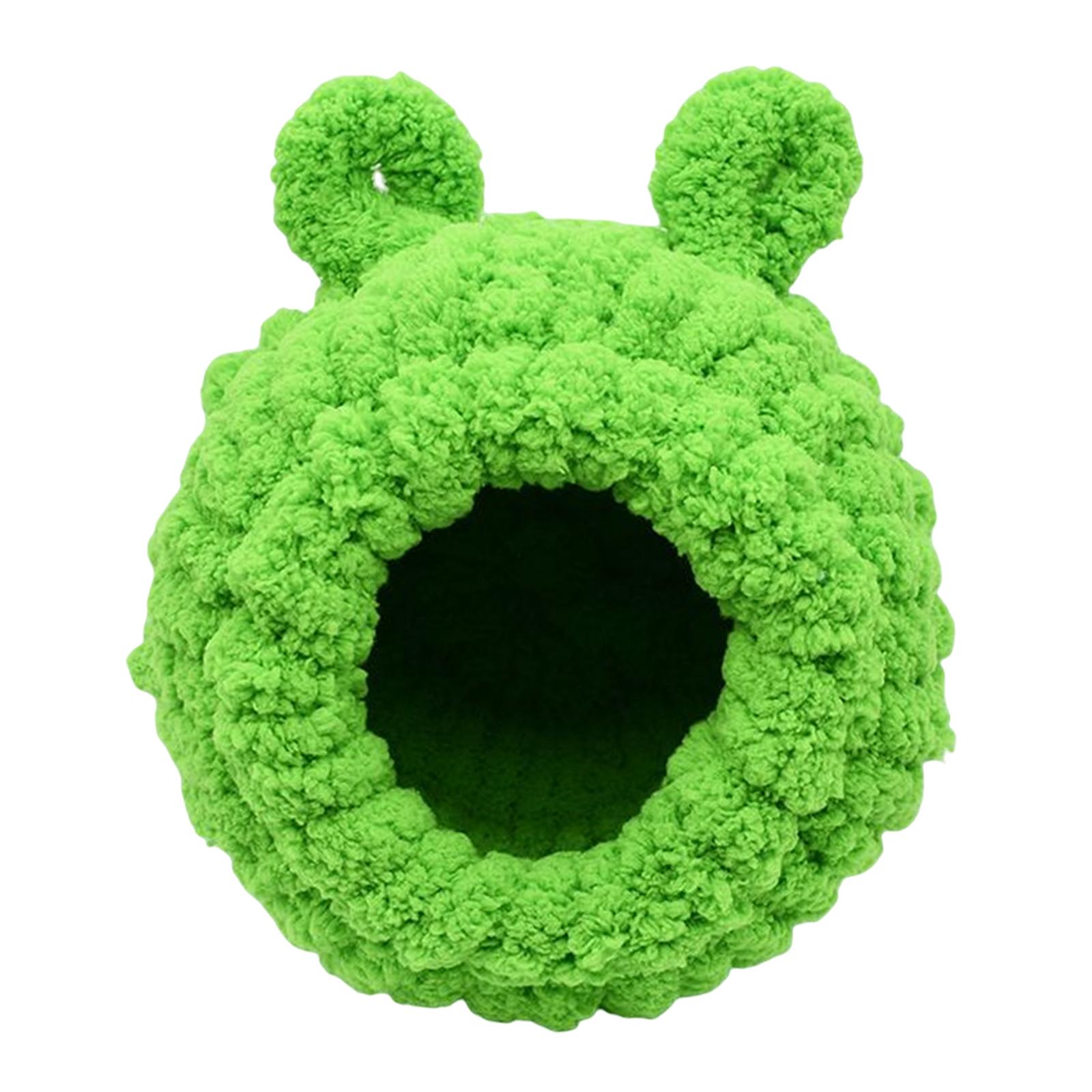 Magideal - Invierno Cálido Colgante Hamaca Loro Jaula Accesorios Cueva Casa Juguetes Para Canario Pinzón Lovebird , Verde