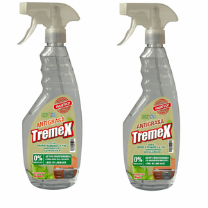 Pack 2 Tremex Limpiador Antigrasa Orgánico Ecoactivo Con Gatillo 2 X 500 Cc – Desengrasante Ecológico Y Biodegradable Multiusos