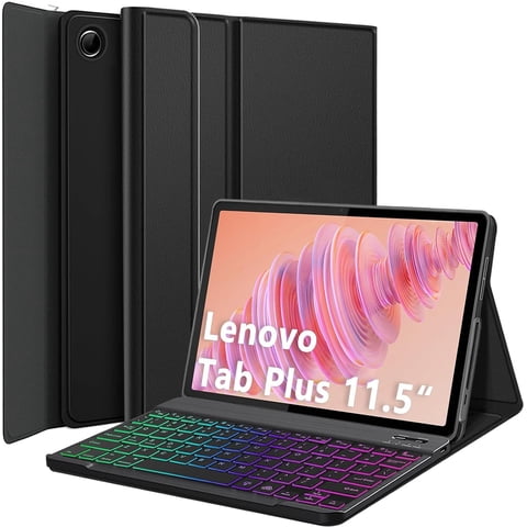 Funda De Teclado Nanhent Para Lenovo Tab Plus 11.5 2024 Con Teclado
