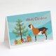 thumbnail image 1 of Paquete de 8 tarjetas de felicitación Caroline's Treasures color teal, A7, 1 of 4