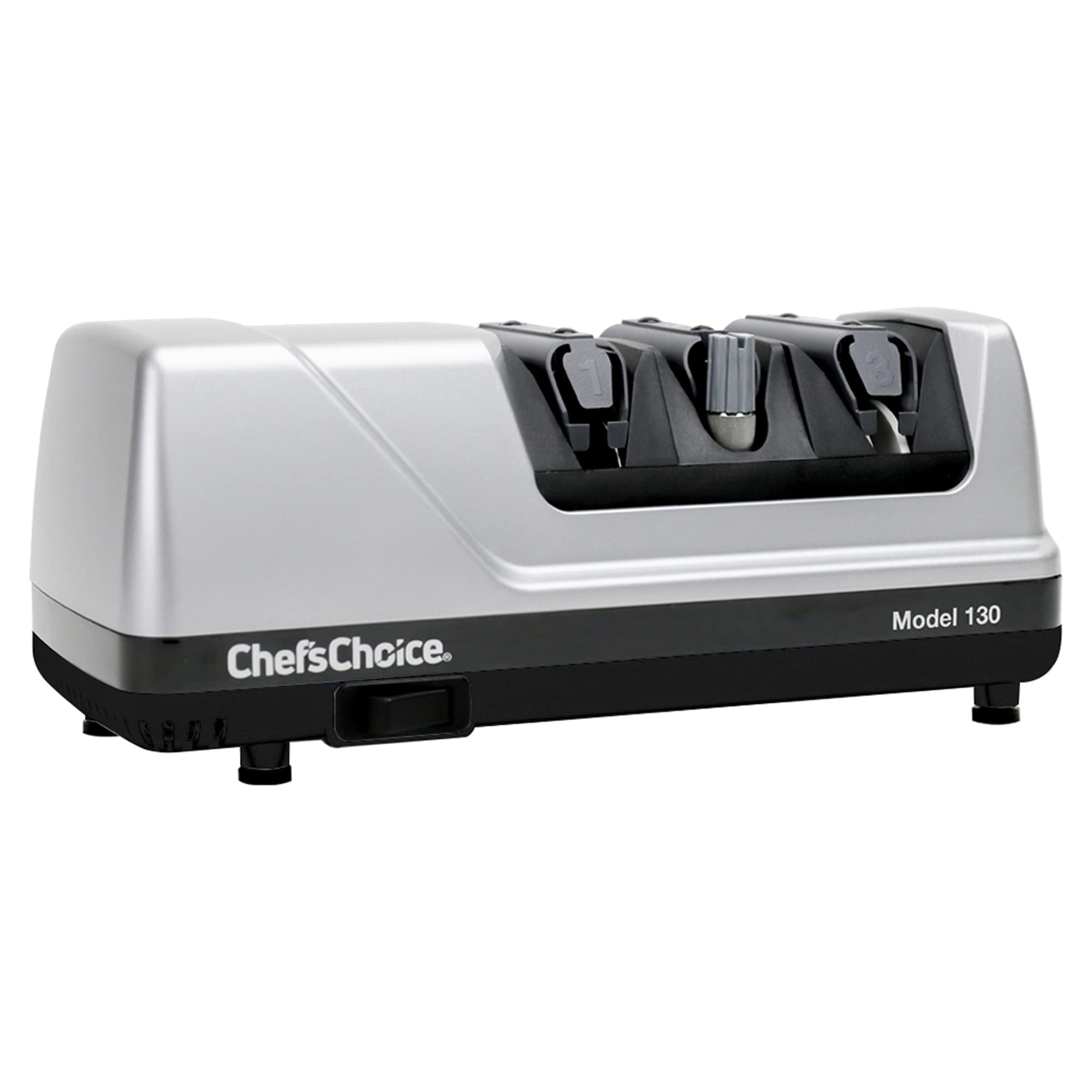 Chef'schoice - Afilador Eléctrico De Cuchillos Chef's Choice Modelo 130 De 3 Etapas