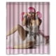 thumbnail image 1 of Cortina de ducha de belleza sexy de Nicki Minaj, juego de cortina de baño con ganchos, tamaño 60 x 72 pulgadas, 1 of 3