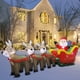 thumbnail image 2 of Adorno Inflable MorTime Papá Noel en Trineo 2.9 m, 2 of 3