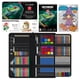 thumbnail image 1 of Set de dibujo KALOUR 135 con cuaderno de bocetos de 3 colores, 1 of 8
