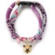 thumbnail image 1 of Collar para gato Nekoichi 14‑33 cm Desmontable con campanilla – Púrpura, 1 of 9
