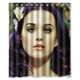 thumbnail image 1 of Cortina de ducha Katy Perry, juego de cortinas de baño con ganchos, tamaño 60 x 72 pulgadas, 1 of 3