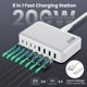 thumbnail image 2 of Estación de carga GKUTW USB-C de 200 W, 8 puertos para MacBook Pro/Air, 2 of 7