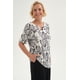 thumbnail image 2 of Polera Mujer Full Estampado Aplicación Negro, 2 of 4
