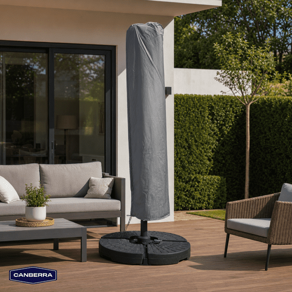 Funda Quitasol de Terraza Cuadrado Santorini 3M Canberra