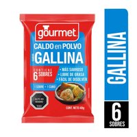 Caldo En Polvo Sabor Gallina (6 Sobres) Bolsa 48 G Gourmet