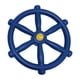 thumbnail image 5 of Rueda De Barco Portátil De 11,81 Pulgadas Para Juego De Columpios Al Aire Libre Patio Trasero Blue02, 5 of 5