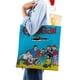 thumbnail image 4 of The New Adventures of Gilligan Bolso de tela con estampado de lienzo para mujer, bolsa de compras reutilizable y estética, con cremallera interior, regalo para mujer,40*40cm., 4 of 6