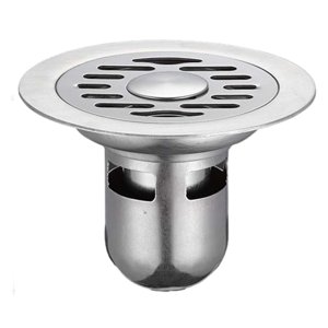 Bothyi - Desagüe De Suelo 15 Cm Desagüe Principal De Piscina Para Sótano Bañera Suelo Baño Ducha 15 X 9,8 Cm Doble