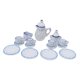 thumbnail image 5 of Juego De Té En Miniatura Para Casa De Mu?ecas, 15 Uds., 1:12, Juego De Té En Miniatura Para Cocina, Punto Azul, 5 of 5