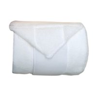 Magideal - Paquete De 4 Vendas Para Patas De Caballo, Vendajes Para Equinos, Vendajes De Protección Para Piernas Engrosados Para Accesorios De Equitación, Ganado Blanco