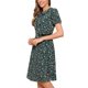thumbnail image 4 of INSPIRE CHIC Vestido Vintage de Mujer Estampado Floral Cuello Peter Pan Largo hasta la Rodilla Vestido Casual M Verde, 4 of 6
