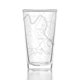 thumbnail image 1 of Vaso tipo pinta con mapa grabado de Austin, Texas, 473 ml, transparente, 1 of 5