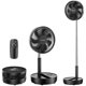 thumbnail image 1 of Ventilador portátil TriPole de 8,1" recargable, 8000 mAh, con control remoto, 1 of 8