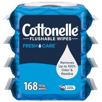 Toallitas Húmedas Desechables Cottonelle Fresh Care 168 Toallitas