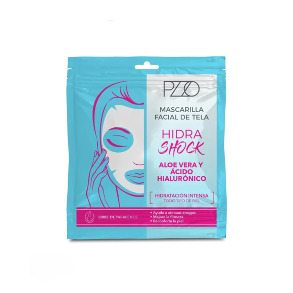 Mascarilla Facial de Tela Hidra Shock - PETRIZZIO