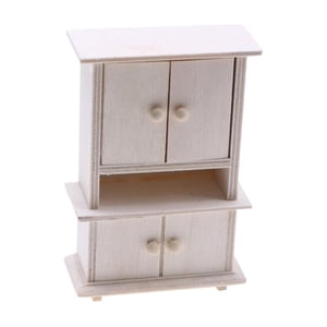 Magideal - Muebles En Miniatura Para Habitación, Accesorios De Bricolaje, Modelo De Gabinete Simulado, Accesorios De Fotografía, Casa De Muñecas Realista 1:12,