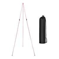 Bothyi - Trípode Caballete Soporte Signos De Boda Artista Caballete Tableros De Arte Caballete De Exhibición Rosa