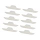 thumbnail image 3 of 10 Piezas De Almohadillas De Sudor De Cuello Desechables Cuello Almohadilla De Cuello Autoadhesiva Blanco, 3 of 5