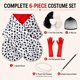 thumbnail image 3 of Disfraz QAQ-COSPLAY Cruella Deville Mujer - Set de 6 Piezas, 3 of 8